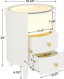 Nightstand Bedside Table