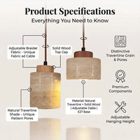 Japanese Modern Designer Wabi-Sabai Bedroom Bedside Lighting Bar B&B Yellow Cave Stone Chandelier Bedside Hanging Wire Lamp