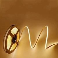 LED COB Strip 24V - WW -  7w/m - IP20 - 16FT - 5mm