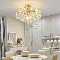 Modern Luxury Crystal Ceiling Chandelier For Living Room Dining Room Bedroom Ceiling Lamp LED Lights Home Appliance AC85-260V