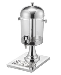 Drink Dispenser 2.1 Gal Beverage Dispenser For Parties With Spigot Tray