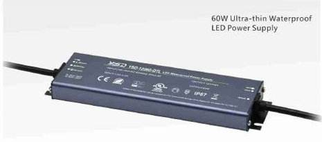 Power Supply 60W - 12V - IP67 - YSD