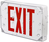 Exit Sign Red Letters IP65 Wet Location WSD