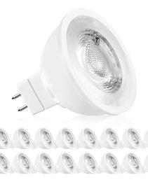 Luxrite MR16 LED Bulb - 6.5W Energy-Saving, Cool White 5000K 12V , Dimmable Spotlight | Illuminate Your Space with Style!