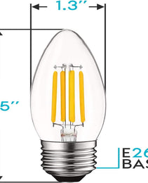 Filament Bulb - E26 - 120V 5000K 2700K Luxrite