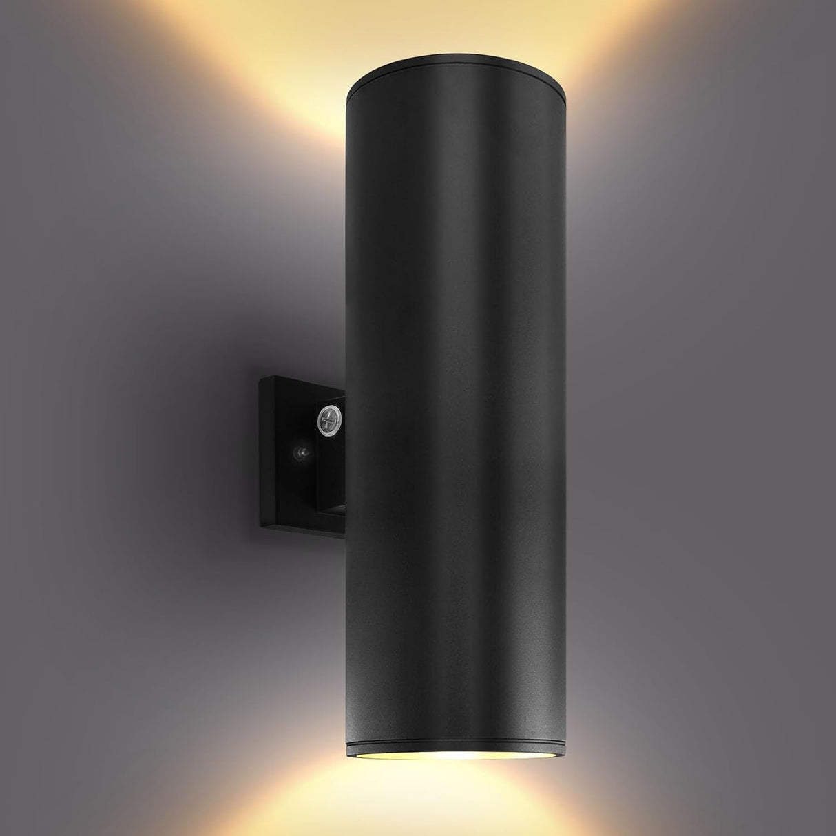 Wall Pack Up/Down Black 24W 3CCT UPW