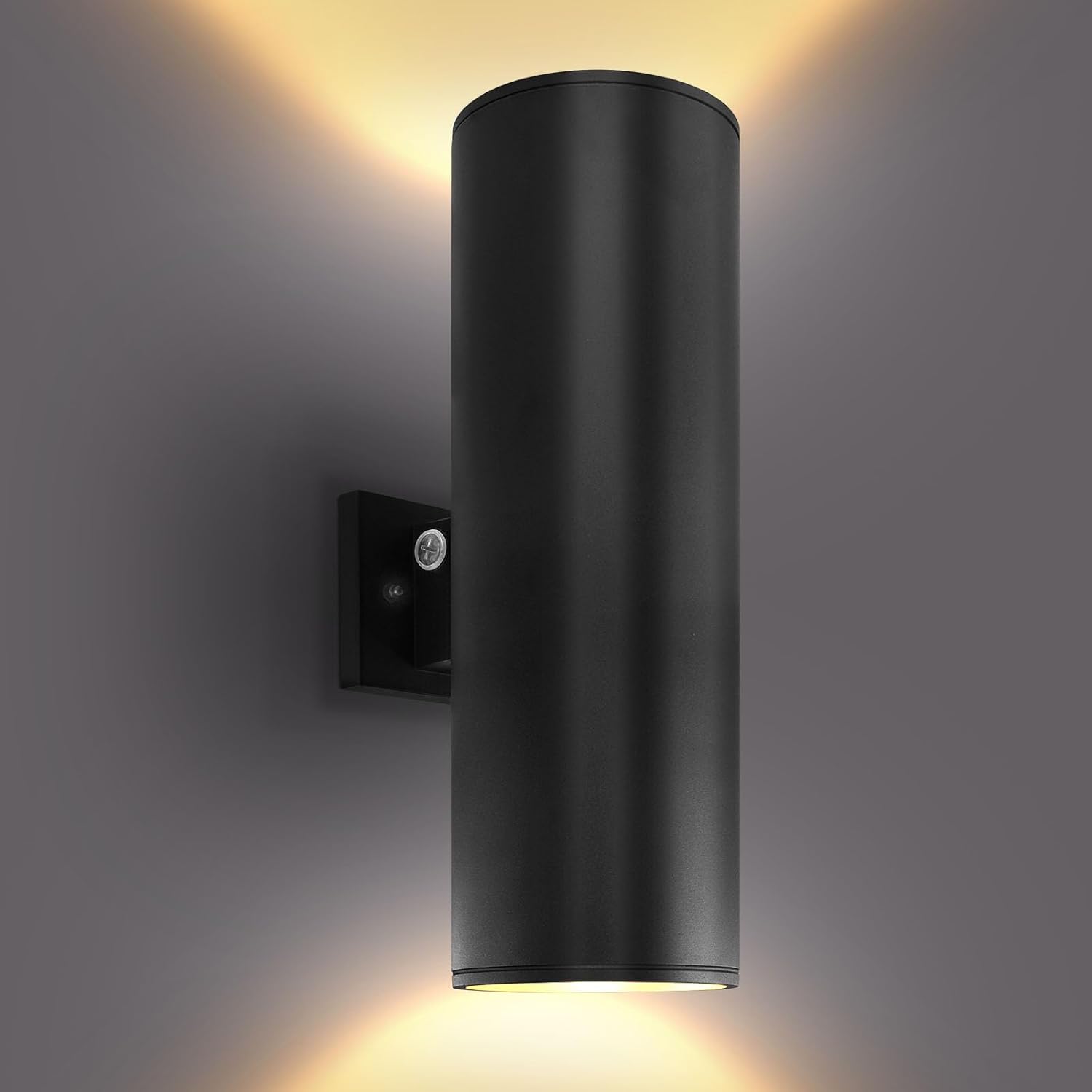 Wall Pack Up/Down Black 24W 3CCT UPW