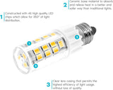 LED Bulb - E12 3000K 4.2W - 120V Luxrite