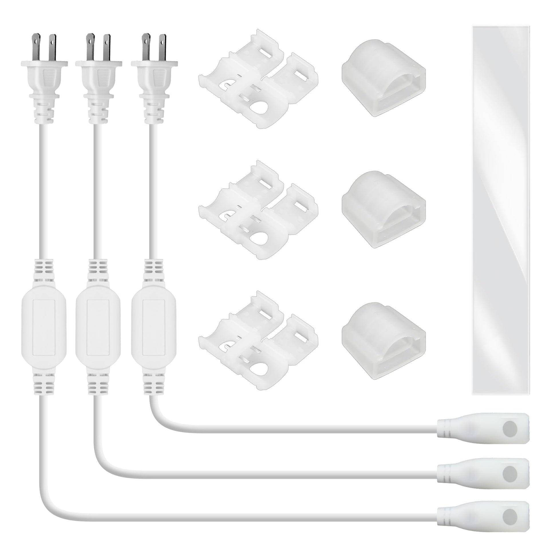 Connector for COB strip Rope 110V