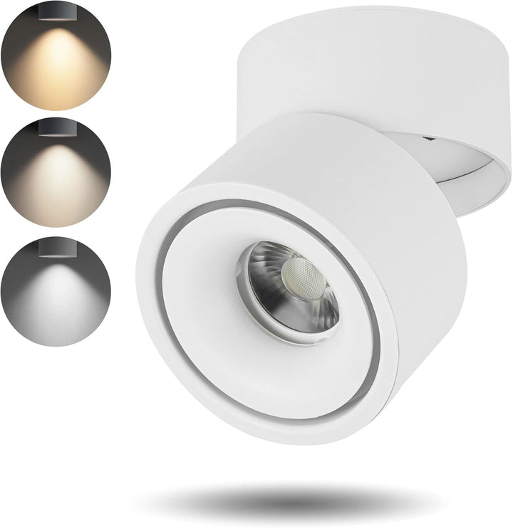 Rotation Spotlight 12W 3CCT Cri:90 White HTK
