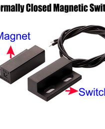 Magnetic Door Sensor, Normally Closed Magnetic Switch AZ