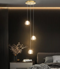 236'' Long Large Crystal Chandeliers LED Chandeliers for High Ceiling Handing Light Fixture for Entrance Hallway Foyer Staircase Lobby Gold