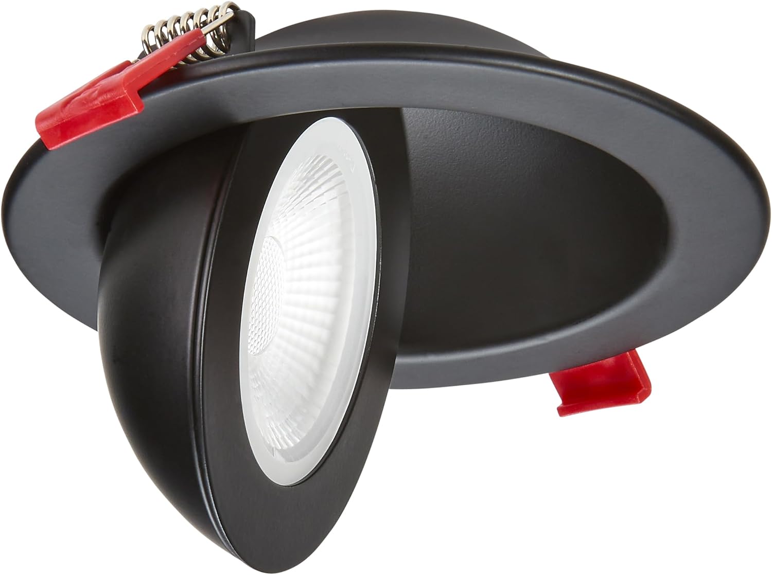 4" Gimbal Black - 90 Degree - Round - 9W - 3CCT - BTY