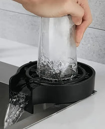 Two-piece Kitchen Sink Faucet Cup Flusher, Automatic Sink Flusher, Sink Sprayer With Kitchen Sink Hose, The Perfect Kitchen Sink Accessory To Upgrade Your Kitchen Sink With High Pressure Cup Washer An