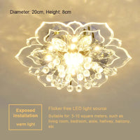 Modern LED Ceiling Light Crystal Ceiling Lamp Bedroom Chandelier Indoor Lighting For Living Room Home Decoration Led Chandelier