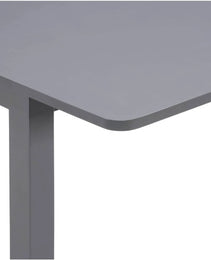 59 Extendable Dining Table, Modern House Dining Room Table For 4-8, Wooden Kitchen Table , Dining Room, Working Office, Home Living Room Furniture For Small Space, Dark Gray