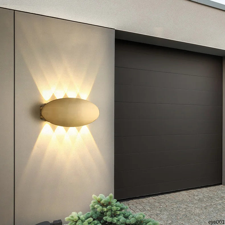 LED Outdoor Wall Washer Light IP65 Waterproof Decor Lamp for Balcony Courtyard Hotel Corridor Bedroom Background Wall Decoration