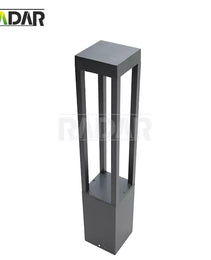 Enhance Your Outdoor Ambiance with Radar Path Light RPL-W6912- 24" Post Black aluminum  Warm White  safe Low Voltage Illumination!