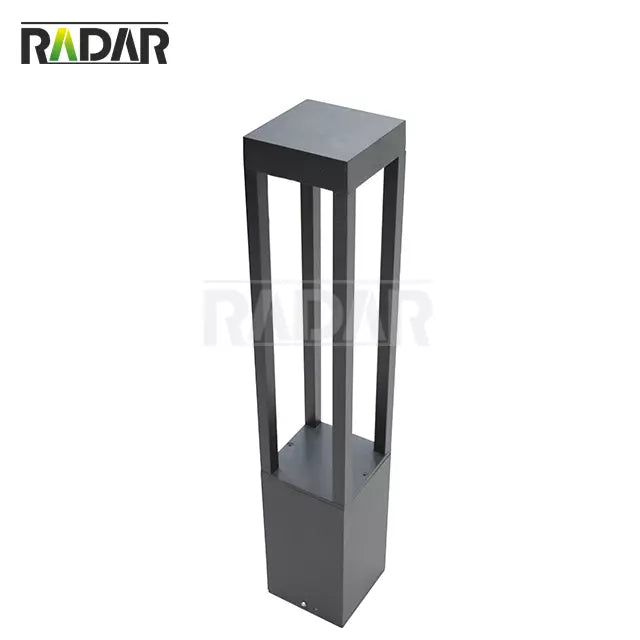 Enhance Your Outdoor Ambiance with Radar Path Light RPL-W6912- 24" Post Black aluminum  Warm White  safe Low Voltage Illumination!