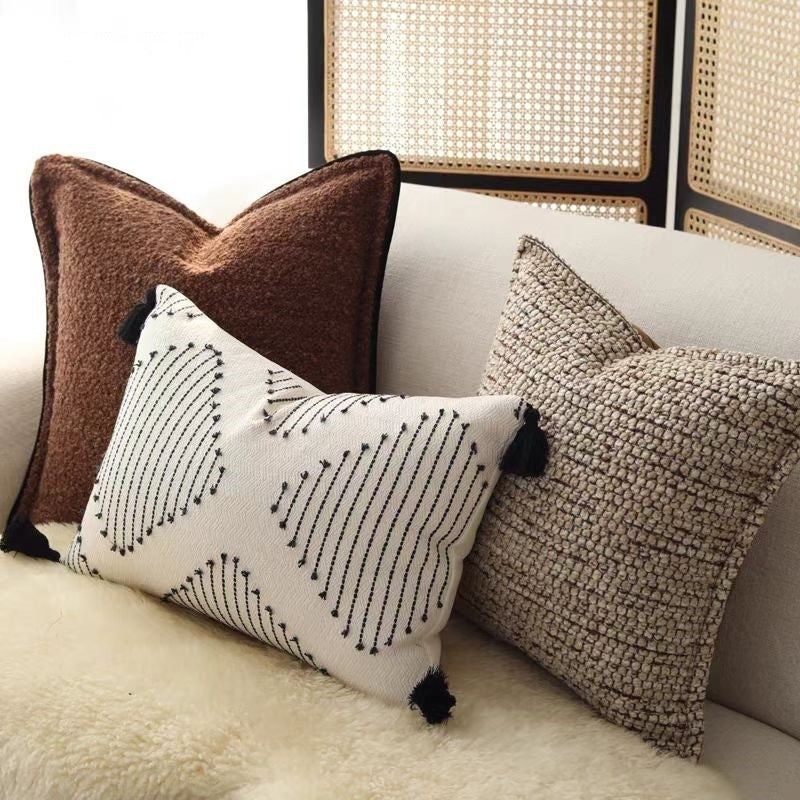 Affordable Luxury Minimalist Modern Sofa And Living Room Throw Pillows
