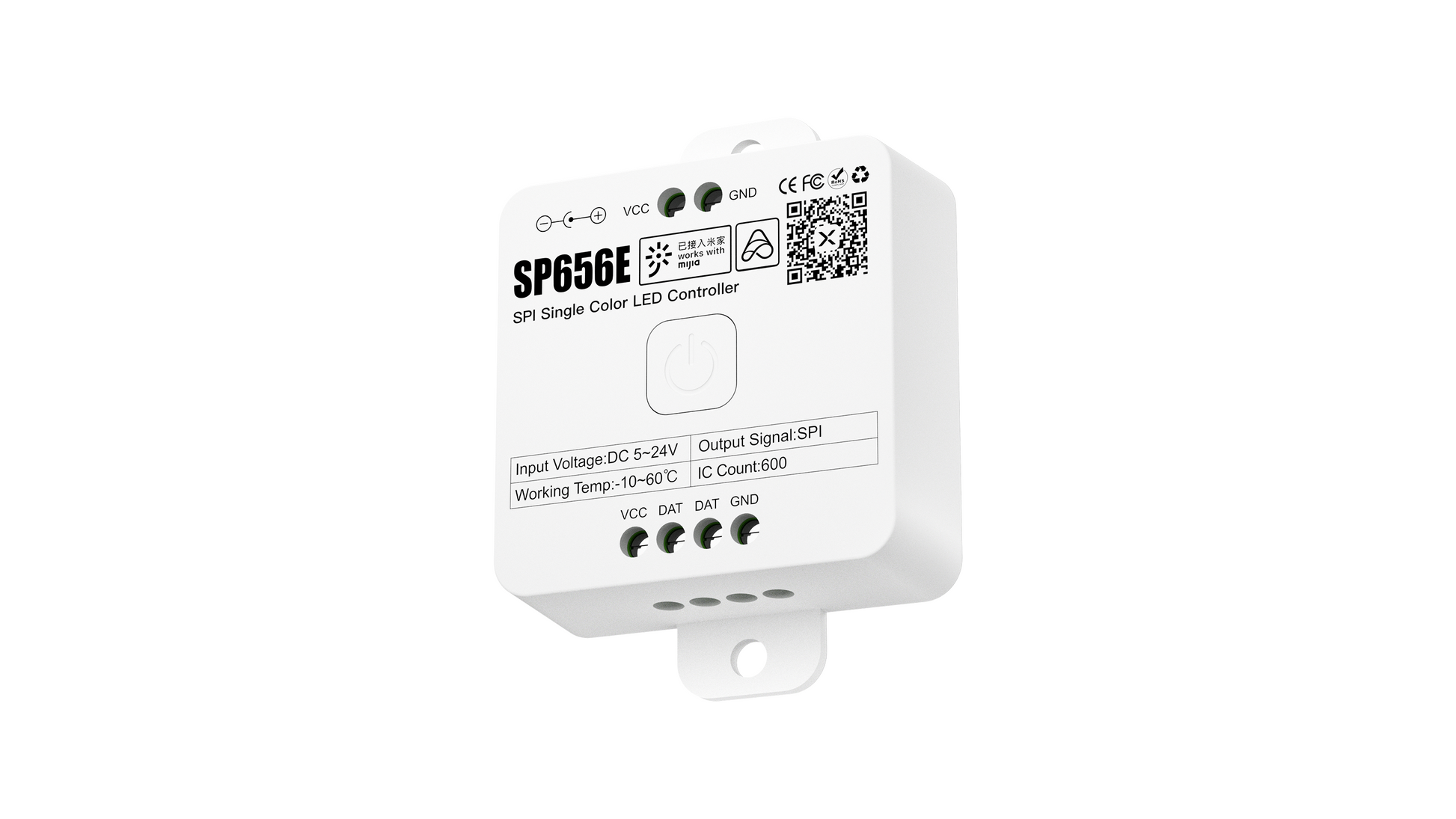 LED Strip Controller - Create Magic with Single Color - 5-24V | Digital Control RF 2.4G | IP20 Compatibility SP656E