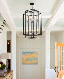 8 Lantern Tiered Chandeliers