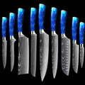  Blue 9piece set