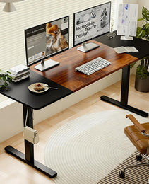 Electric Standing Desk Height Adjustable Desk For Home And Office Computer Table Gaming Desk Modern Luxiury Table 55   Lift-up Desk