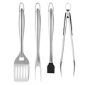  Brushed Stainless Steel 4PCS