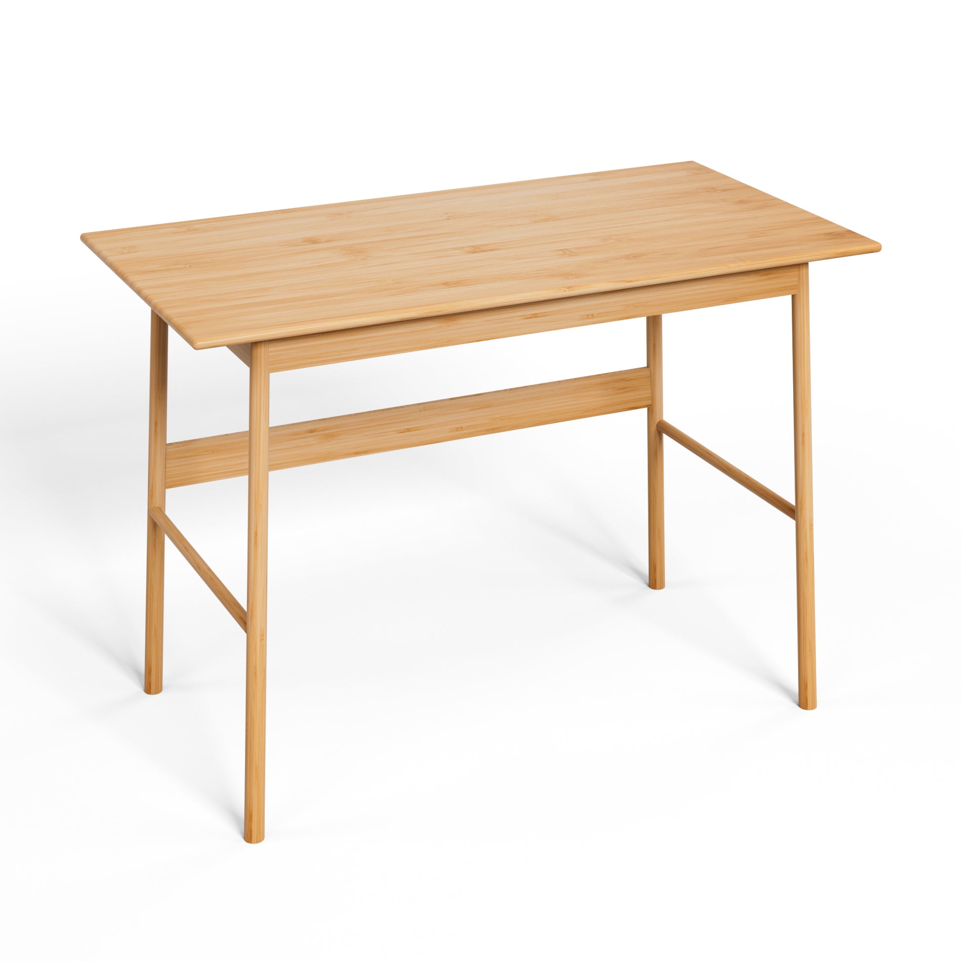 New Design Computer Desk, Bamboo Writing Desk, Modern Simple Work Desk For Home Office, Gaming Desk Study Table