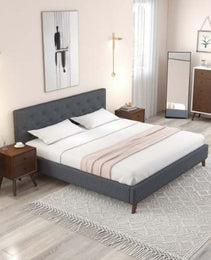 Graceville King Fabric Platform Bed