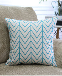 Nordic Color Geometric Throw Pillows
