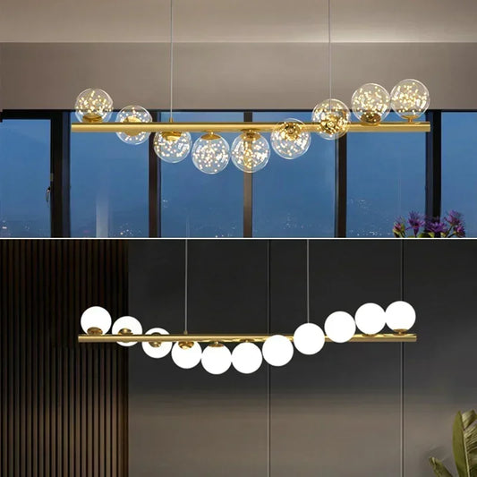 Nordic Ceiling Chandelier for Living Room Kitchen Office Lamp Indoor Suspension Lighting Fixture Home Decoraction Luxury