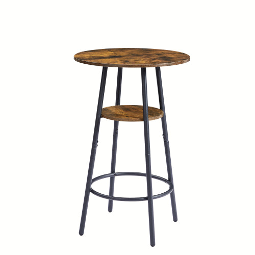 Round Bar Stools With Shelves