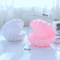 Pearl Shell Night Light Room Decor LED Bedside Lamp Cute Baby Bedroom Sleep Lights for Home Decoration Desk Lamp Christmas Gifts
