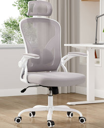 Ergonomic Office Chair, Home Office Desk Chair With Headrest, High Back Computer Chair With Armrests And Adjustable Lumbar Support For Home Office Study Room, Black