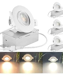 Adjustable Swivel Downlight - 3 Inch LED Can Lights for Precise Lighting Control 5000K