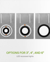 Housing - Plate 3"- 4" - 6" Round AZ