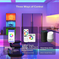 SP530E WiFi Bluetooth LED Controller 12-in-1 Smart Controller for All PWM & SPI LED Strips (WS2812B, CCT, RGB, RGBW, RGBCCT) Compatible Alexa, Google Home, BanlanX | Music Sync | DC5V-24V