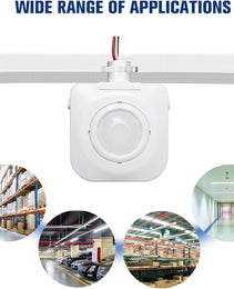 Motion Sensor Switch, High Bay Fixture Mount 360° Ceiling