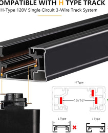 LED Track light 20W - Black - 3CCT - AZ