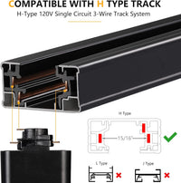 LED Track light 20W - Black - 3CCT - AZ