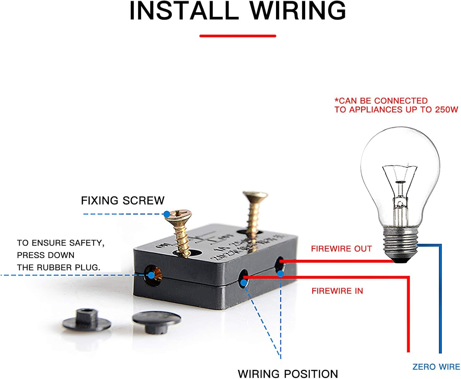 Cabinet Door Switch  12/24V - AZ