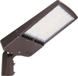 Efficient and Intelligent Lighting -  LED Shoebox 200W - 240W - 300W -  CCT 5000K - 110V Slip Fitter for Ultimate Versatility.