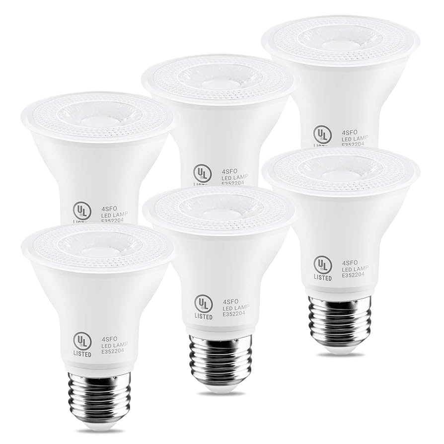 Create a Cozy Ambiance with Dimmable PAR20 LED Bulb - 2700K 120V 7W Soft White LUX