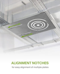 Housing - Plate 3"- 4" - 6" Round AZ