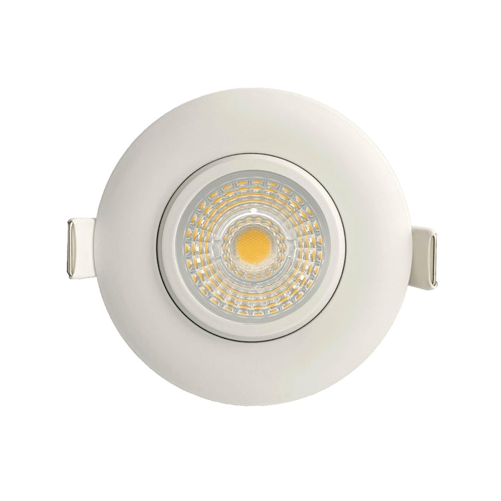 Light Up Your Life: 3" 120V Gimbal Light - Illuminate with Style and Precision! Ball CCT 7W