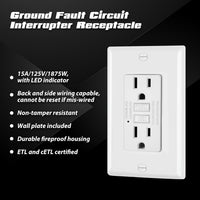 GFI Outlets 15 Amp - UL - AZ