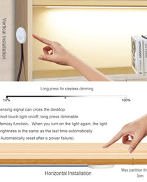 LED Touch Dimmer Switch, DC 5V-24V - 50W - AZ