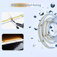Strip Light WW 24V -IP65 - 16.4FT COB - NewS